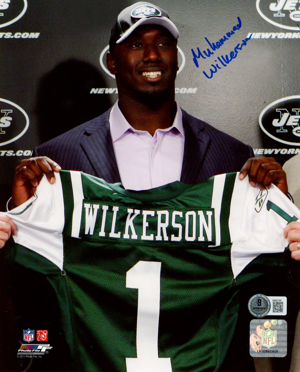 Muhammad Wilkerson New York Jets Signed 8x10 Photo - Beckett Beckett-Powers Sports Memorabilia
