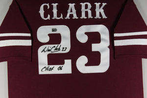 Will Clark Autographed Custom College Style Signed Baseball Framed Jersey Hall of Fame 2006 MLB Authenticated COA-Powers Sports Memorabilia