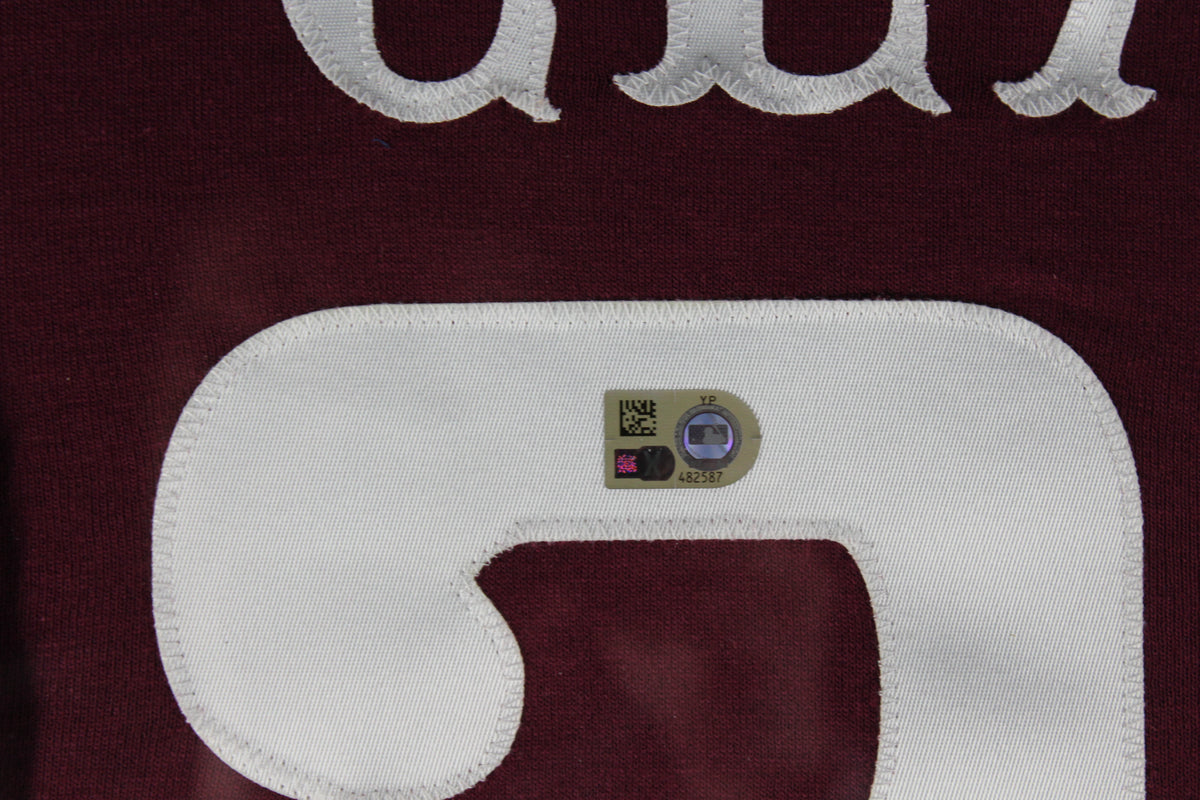 Will Clark Autographed Custom College Style Signed Baseball Framed Jersey Hall of Fame 2006 MLB Authenticated COA-Powers Sports Memorabilia