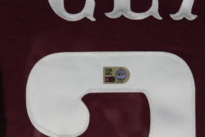 Will Clark Autographed Custom College Style Signed Baseball Framed Jersey Hall of Fame 2006 MLB Authenticated COA-Powers Sports Memorabilia