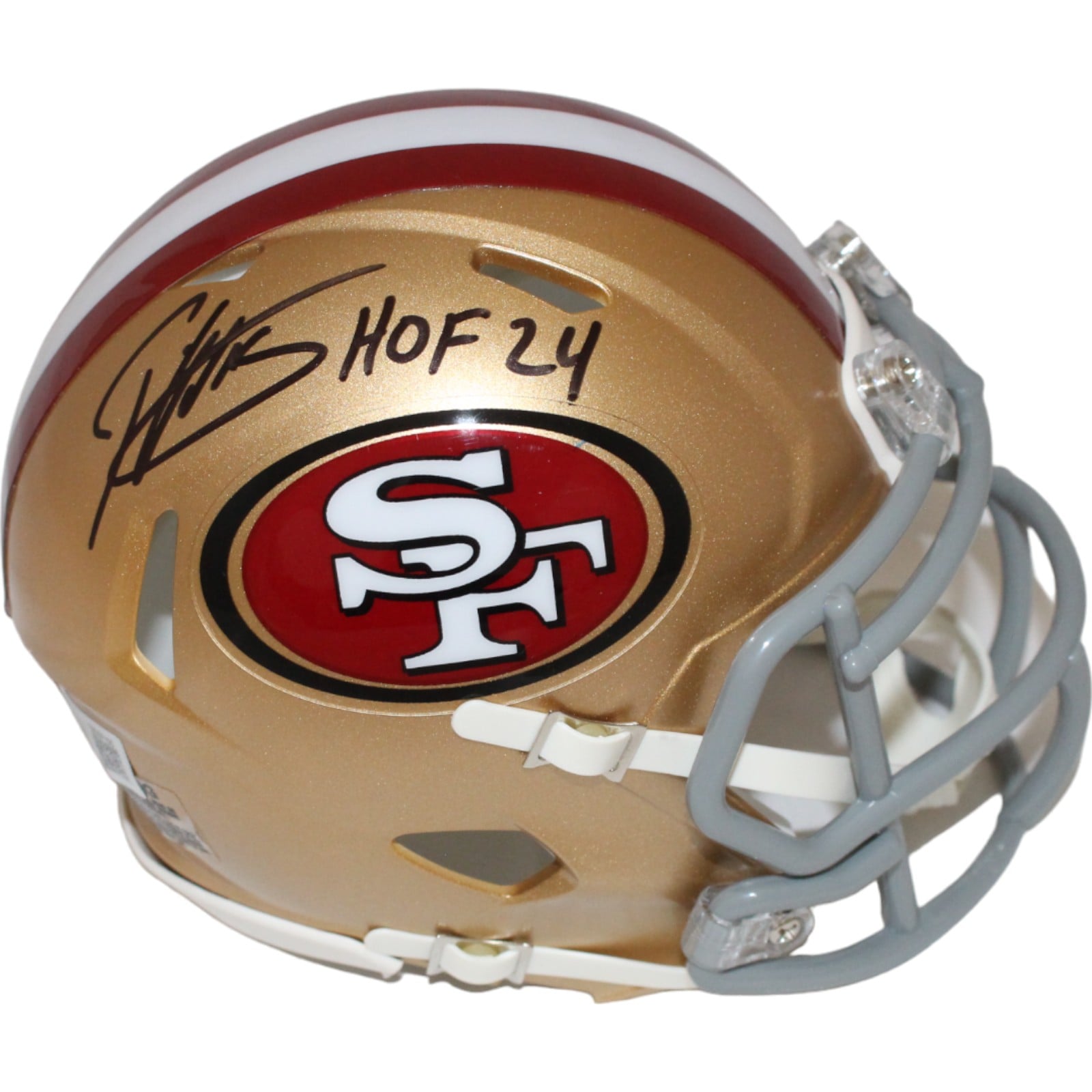 Patrick Willis Signed San Francisco 49ers Mini Helmet HOF – Beckett Authenticated-Powers Sports Memorabilia