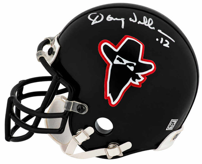 Doug Williams Autographed USFL Outlaws Riddell (VSR4) Mini Helmet-Powers Sports Memorabilia