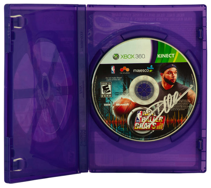 Deron Williams Autographed NBA Baller Beats Xbox 360 Kinect Video Game CD-Powers Sports Memorabilia