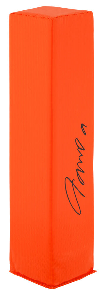 Jameson Williams Autographed Orange Endzone Football Pylon Beckett