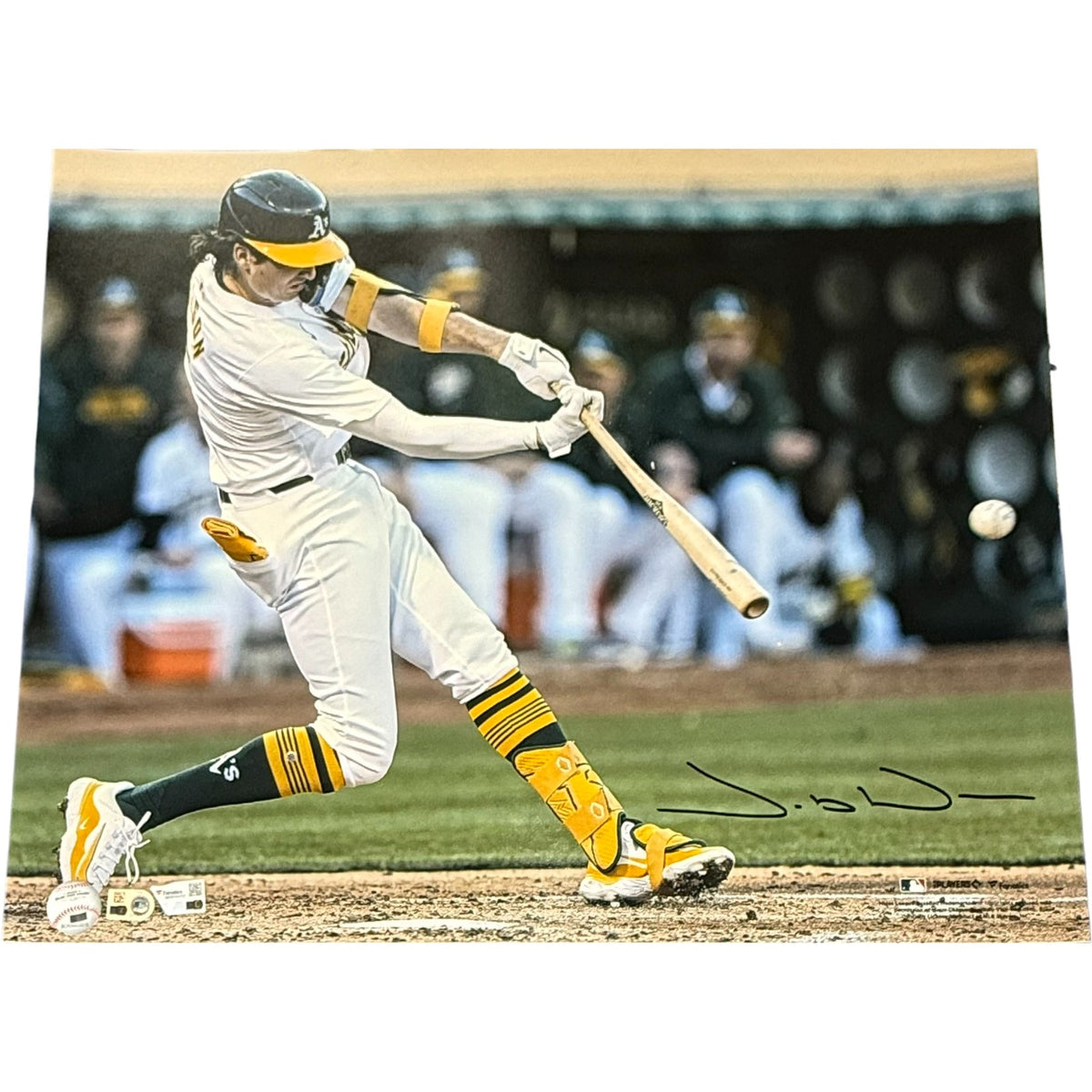 Jacob Wilson Oakland Athletics Signed 16x20 Photo - Fanatics-Powers Sports Memorabilia