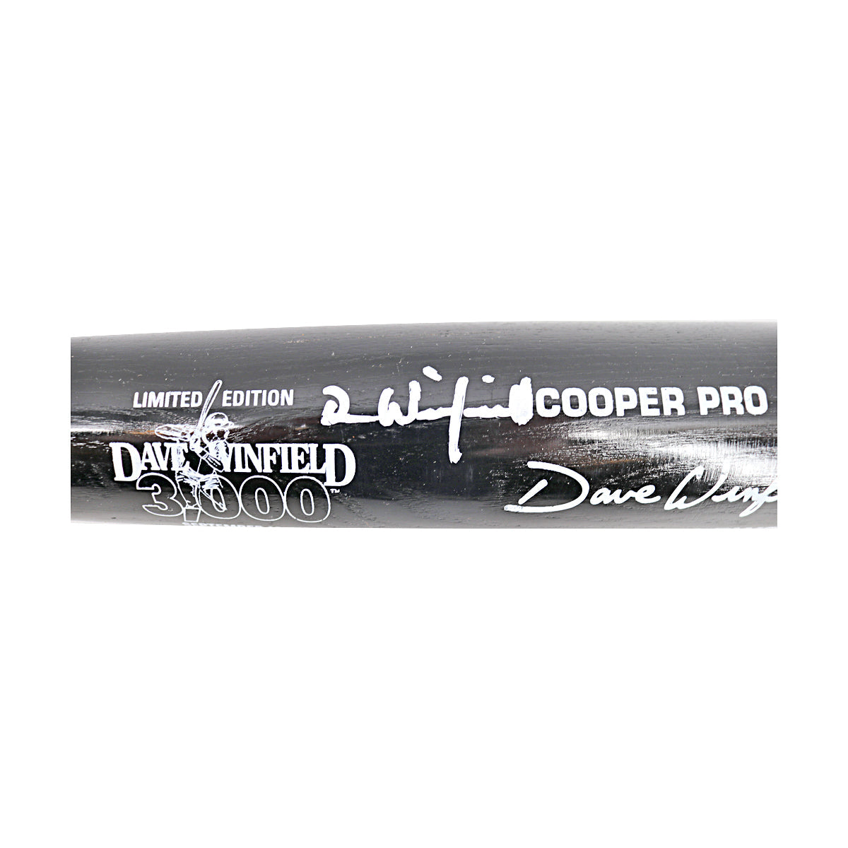 Dave Winfield Yankees Padres Blue Jays Signed Cooper 3000 Hit Commemorative Bat-Powers Sports Memorabilia