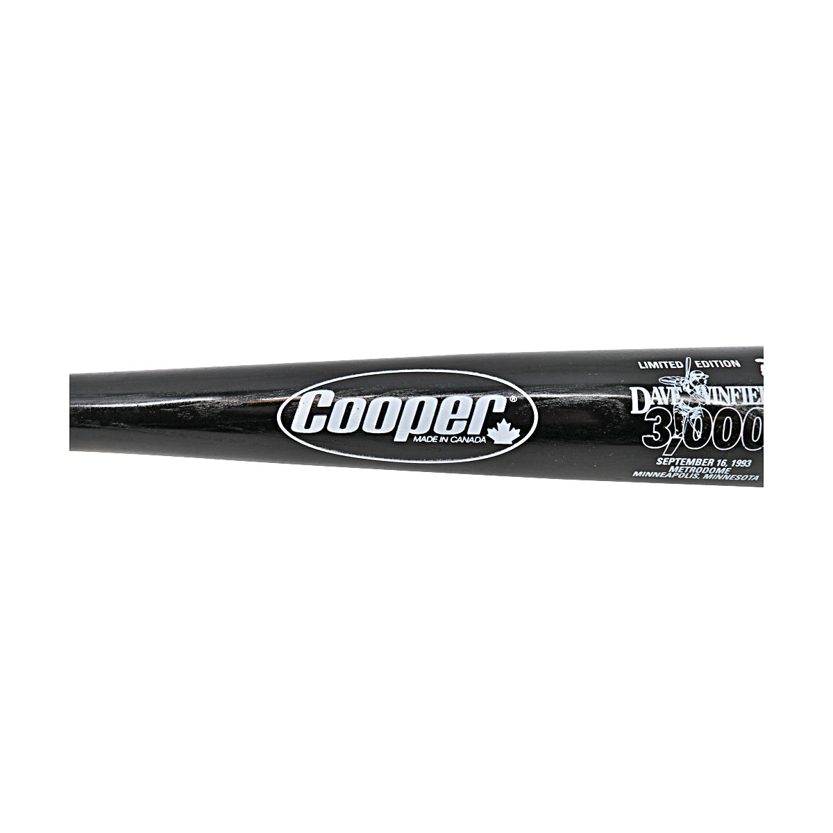 Dave Winfield Yankees Padres Blue Jays Signed Cooper 3000 Hit Commemorative Bat-Powers Sports Memorabilia
