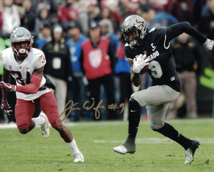 Juwann Winfree Autographed Colorado Buffaloes 8x10 Photo-Powers Sports Memorabilia