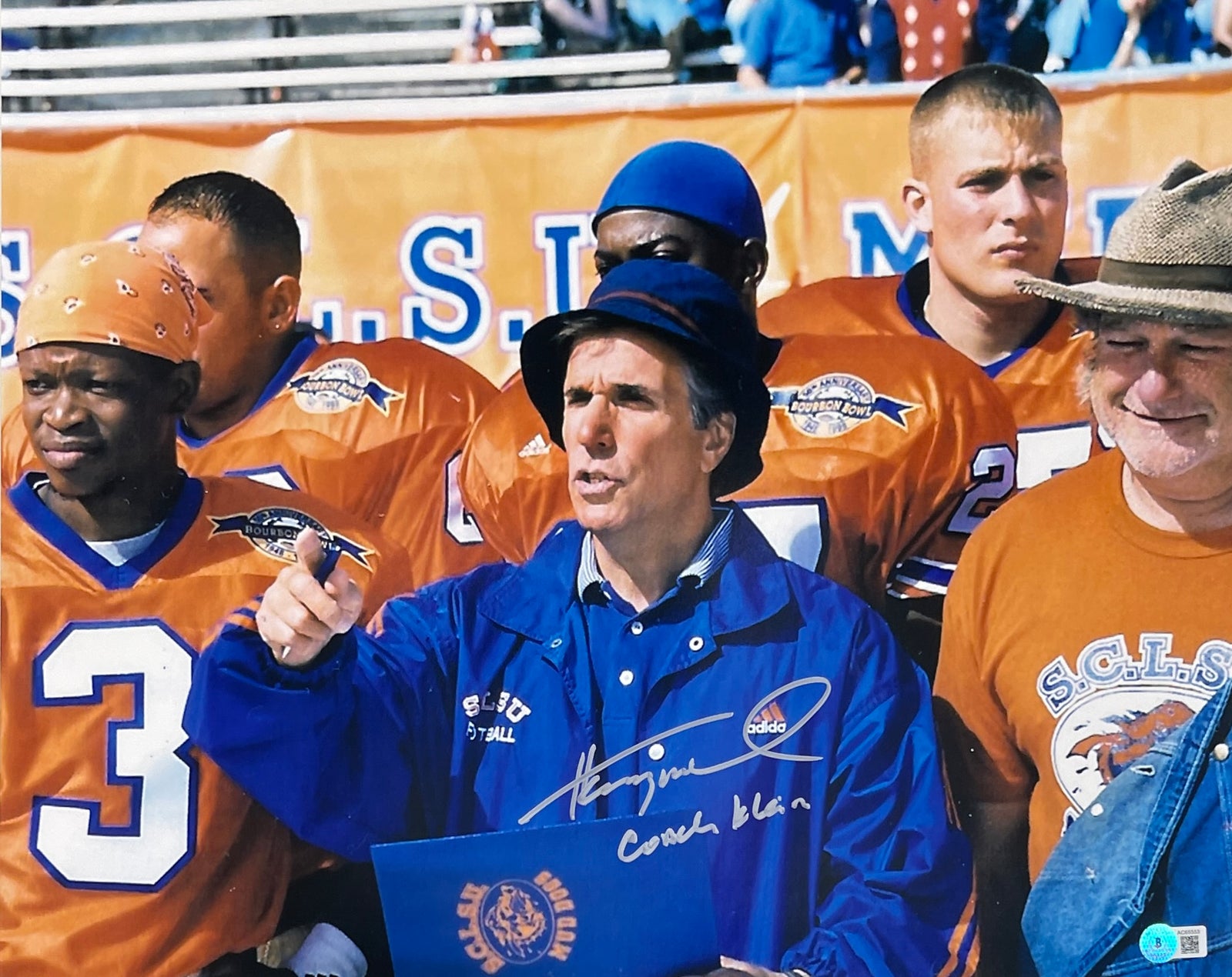 Henry Winkler The Water Boy Signed 16x20 Photo – Beckett Authenticated-Powers Sports Memorabilia