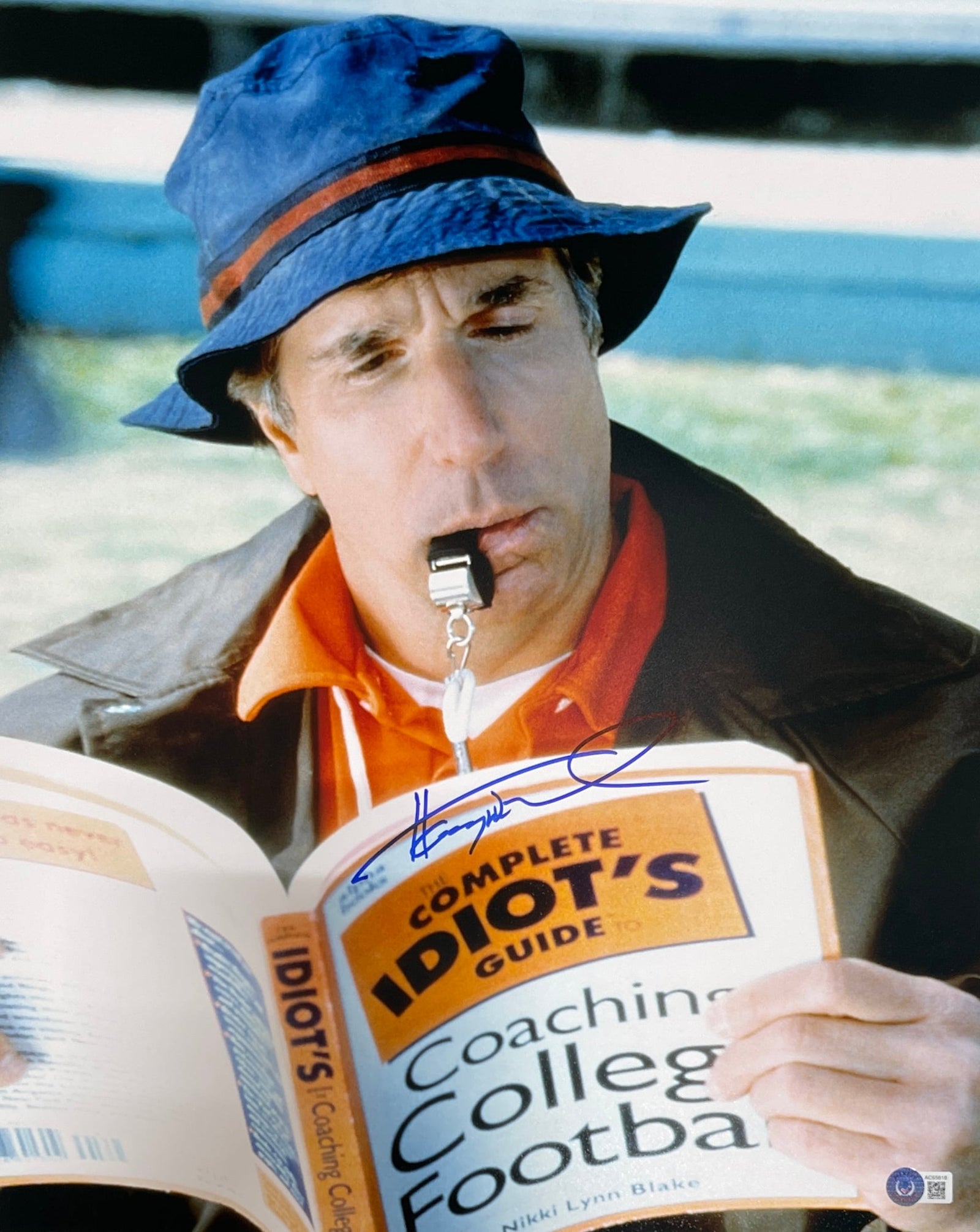 Henry Winkler Autographed The Water Boy 16x20 Photo – Beckett Authenticated-Powers Sports Memorabilia
