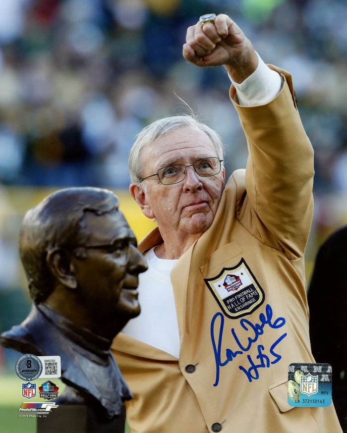 Ron Wolf Signed Green Bay Packers 8x10 Photo HOF – Beckett Authenticated-Powers Sports Memorabilia