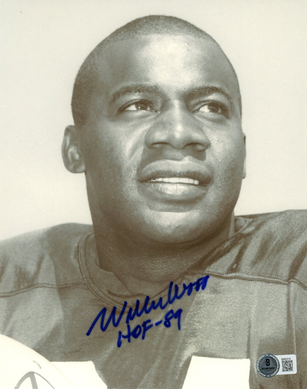 Willie Wood Green Bay Packers Signed 8x10 Photo HOF-Powers Sports Memorabilia