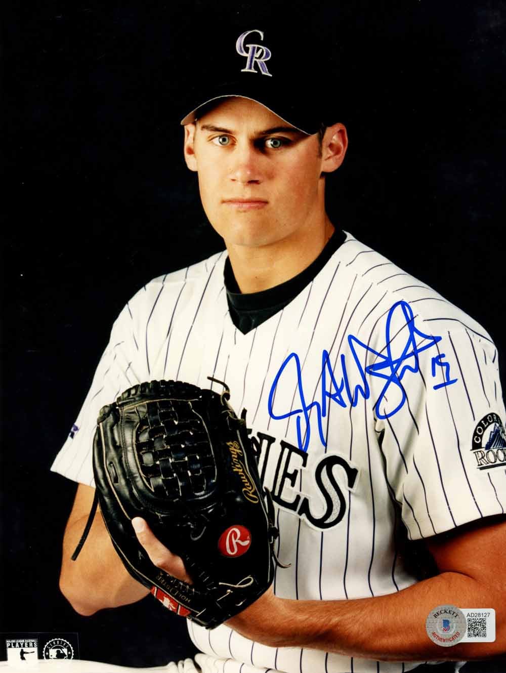 Jamey Wright Colorado Rockies Signed 8x10 Photo Beckett - 50392-Powers Sports Memorabilia