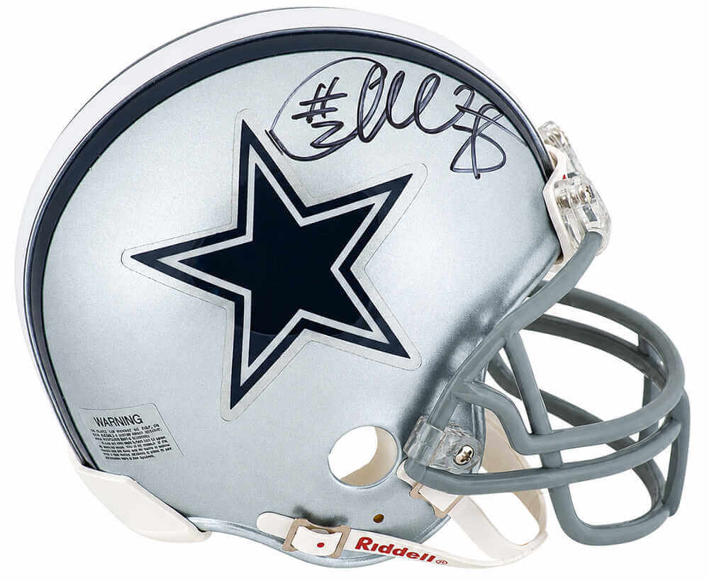 Anthony Wright Autographed Dallas Cowboys Ravens Riddell (VSR4) Mini Helmet-Powers Sports Memorabilia
