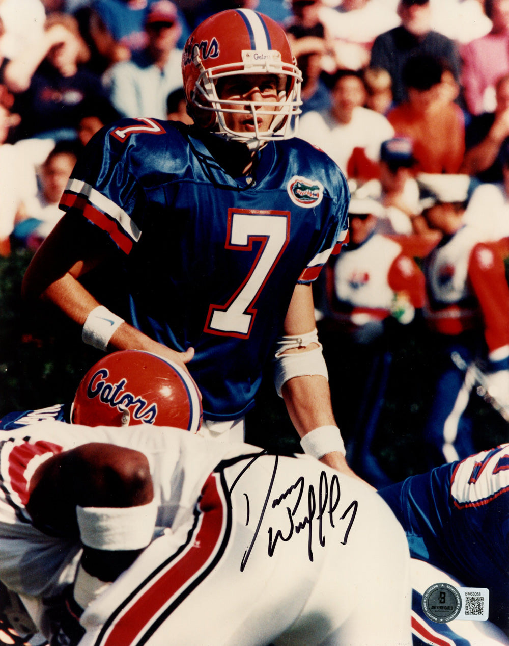 Danny Wuerffel Florida Gators Signed 8x10 Photo - Beckett Beckett-Powers Sports Memorabilia