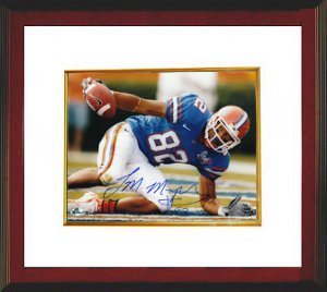 Louis Murphy Autographed Florida Gators 8 x 10 Photograph Custom Framing - Famous Ink Hologram - CTBL_WW7254-Powers Sports Memorabilia