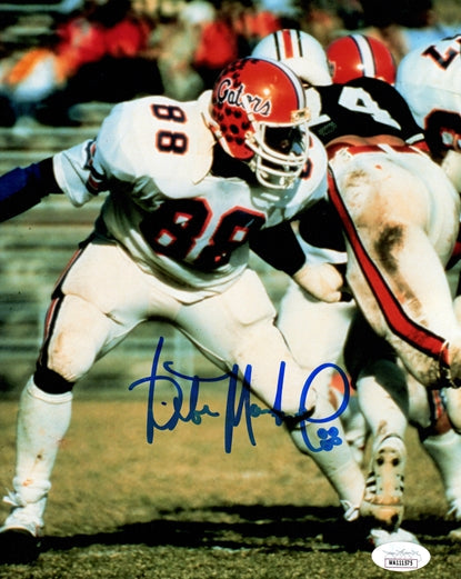Autographed Wilber Marshall Florida Gators 8x10 Photo - JSA-Powers Sports Memorabilia