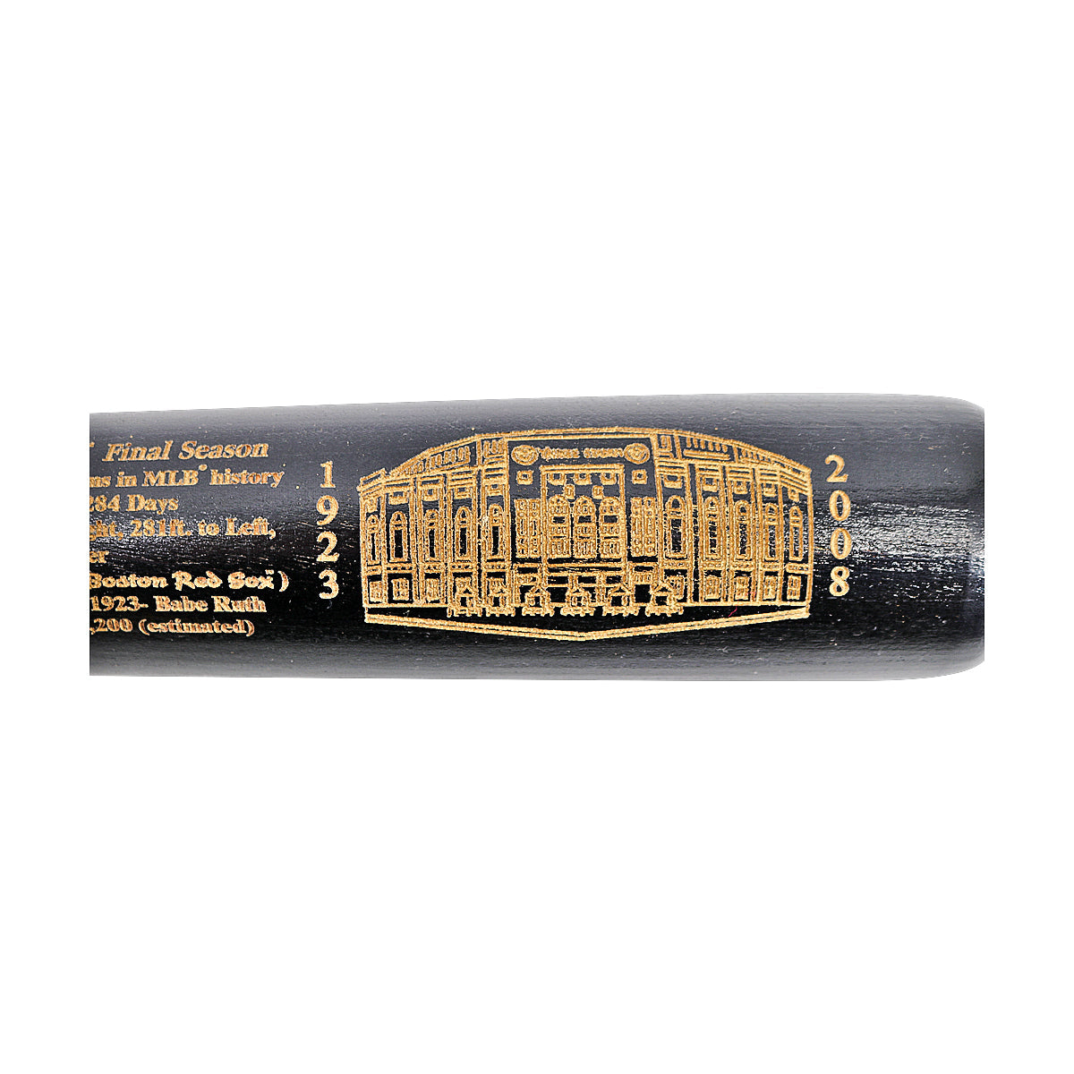 New York Yankees 2008 Final Season at Yankee Stadium Louisville Slugger Engraved Bat - L/E 303 of 5000-Powers Sports Memorabilia