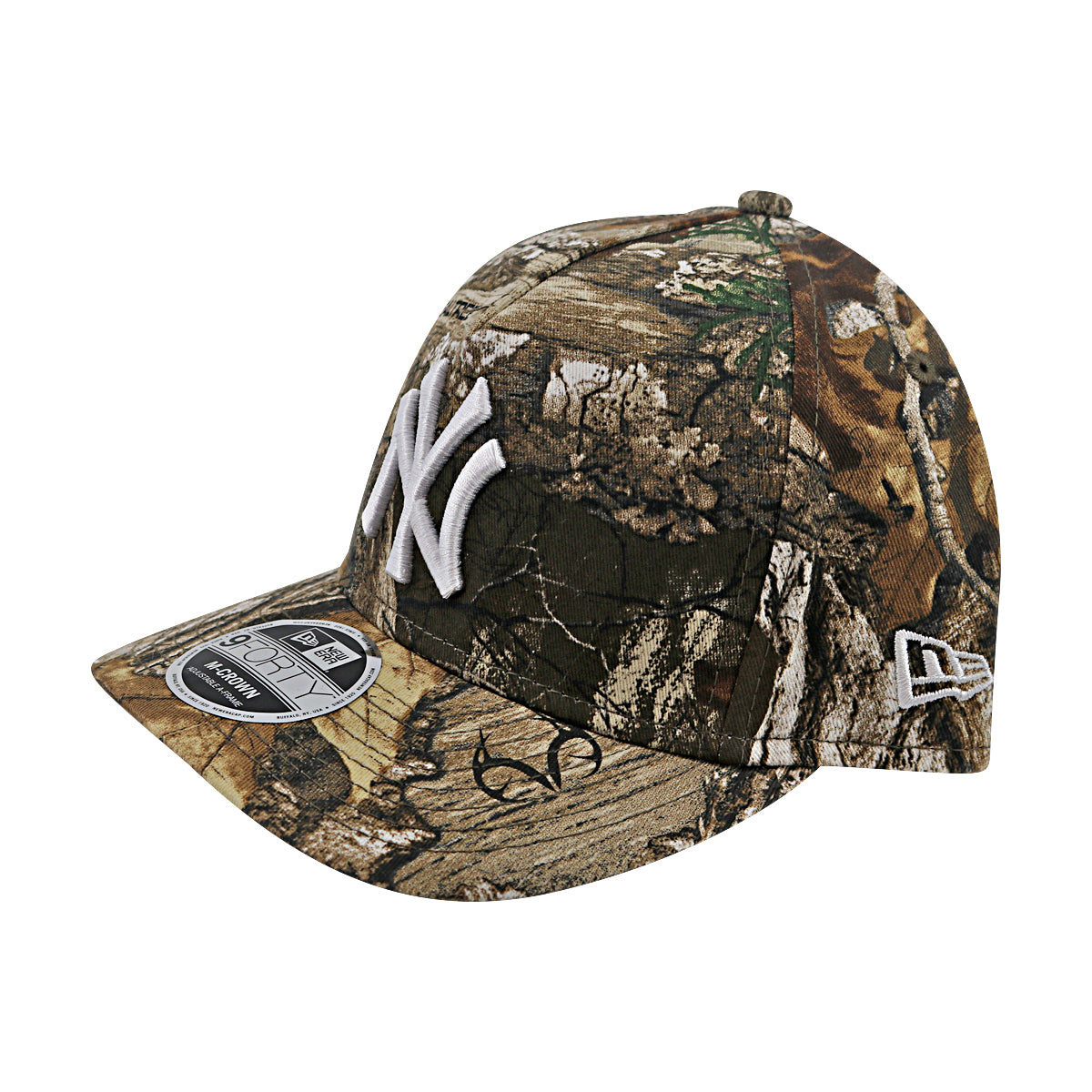 New York Yankees New Era Baseball Real Tree 9FORTY M-Crown Adjustable Hat-Powers Sports Memorabilia