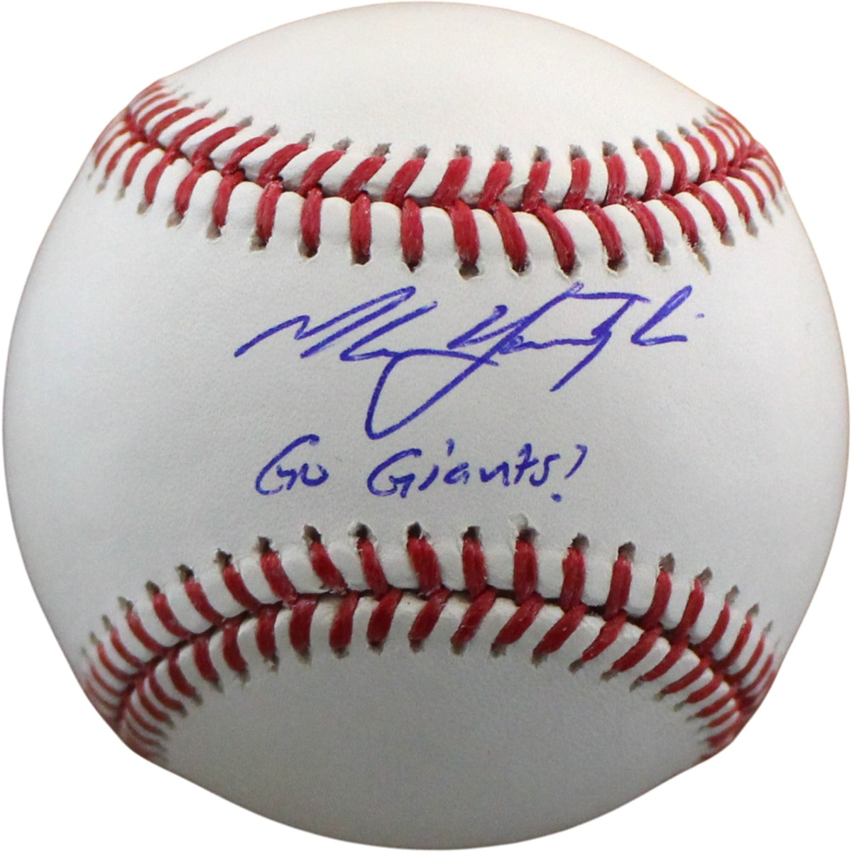 Mike Yazstremski San Francisco Giants Signed Baseball - OML Baseball Insc. Fanatics-Powers Sports Memorabilia