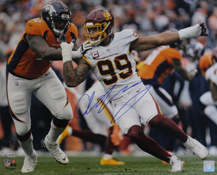 Chase Young Signed Washington Football Team 16x20 Photo – Fanatics Authenticated-Powers Sports Memorabilia
