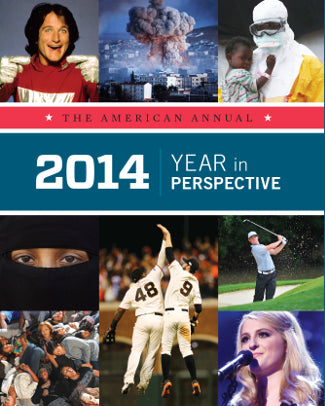 The American Annual 2014 Year In Perspective Hardcover Book-Powers Sports Memorabilia
