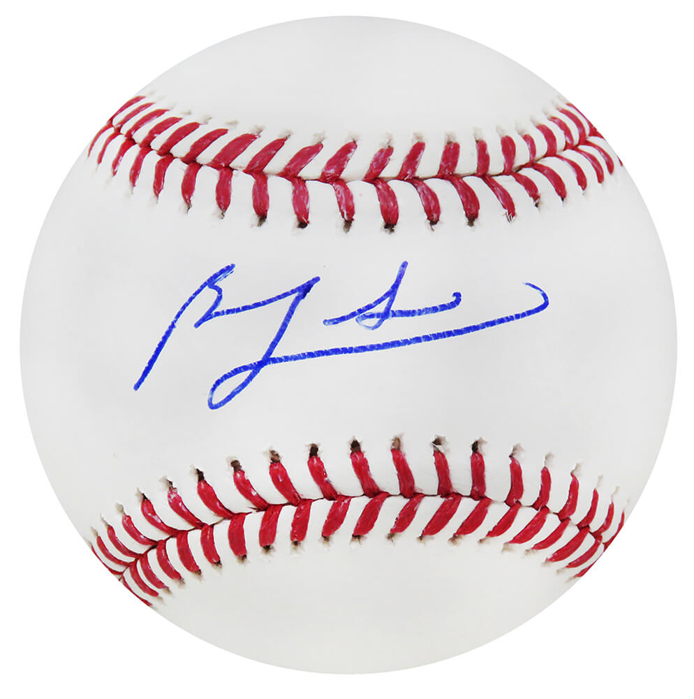 Ben Zobrist Autographed Rawlings Official MLB Baseball-Powers Sports Memorabilia