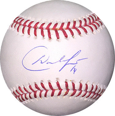 Austin Jackson Autographed Official Major League Baseball- Steiner Hologram (Cleveland Indians)-Powers Sports Memorabilia