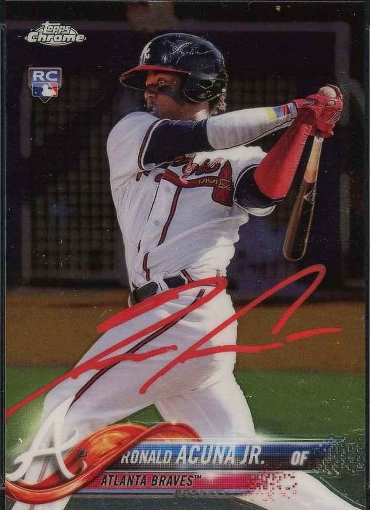 topps stadium ronald acuna jr. アクーニャjr. - スポーツ選手