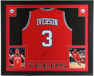 Allen Iverson Autograph Signing-Powers Sports Memorabilia