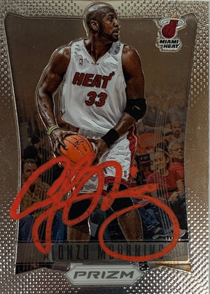 Alonzo Mourning 2012 Panini Prizm Basketball Signed Card #200 Auto JSA COA-Powers Sports Memorabilia