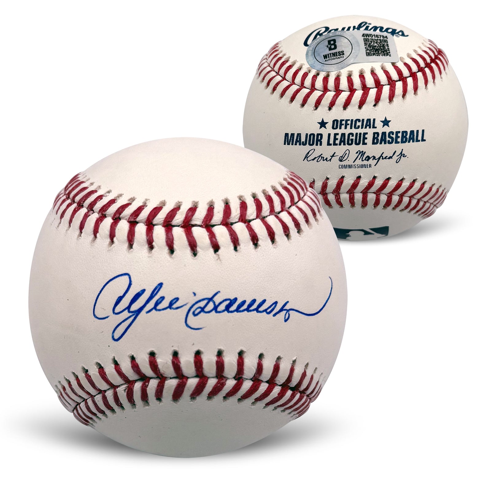 Andre Dawson Autographed Baseball With UV Case Beckett