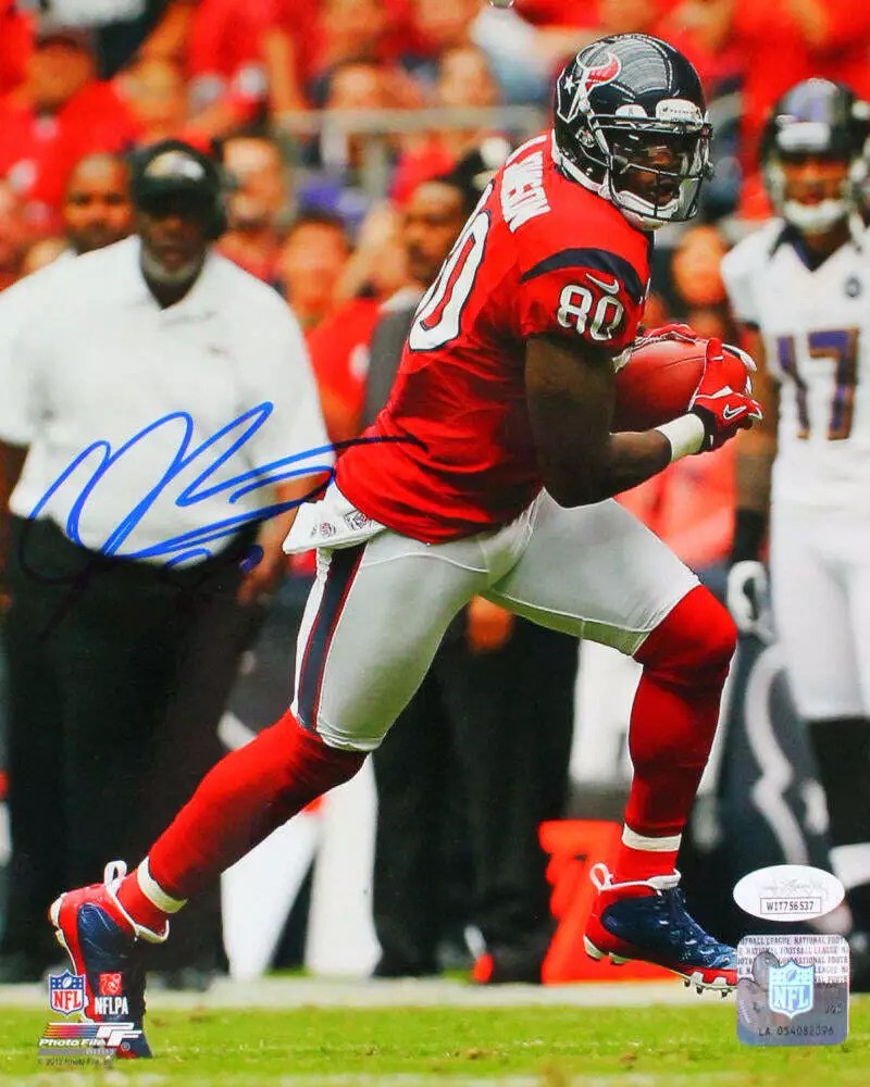 Andre Johnson Autograph Signing-Powers Sports Memorabilia