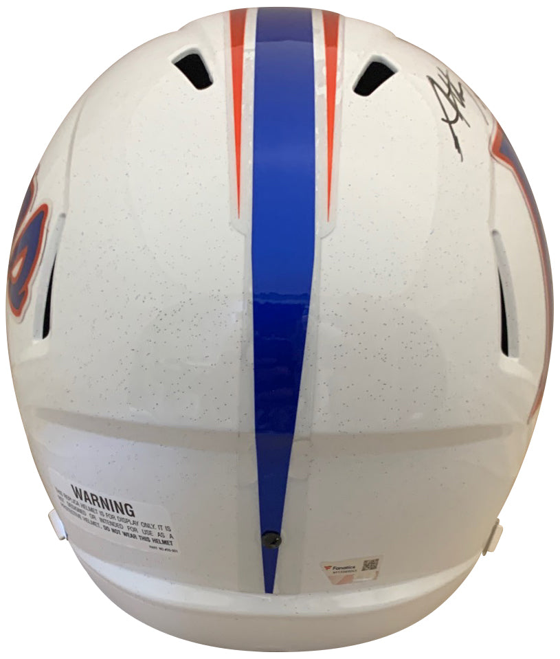 Anthony Richardson Autographed Florida Gators Signed Football Full Size Replica Helmet Fanatics Authentic COA-Powers Sports Memorabilia