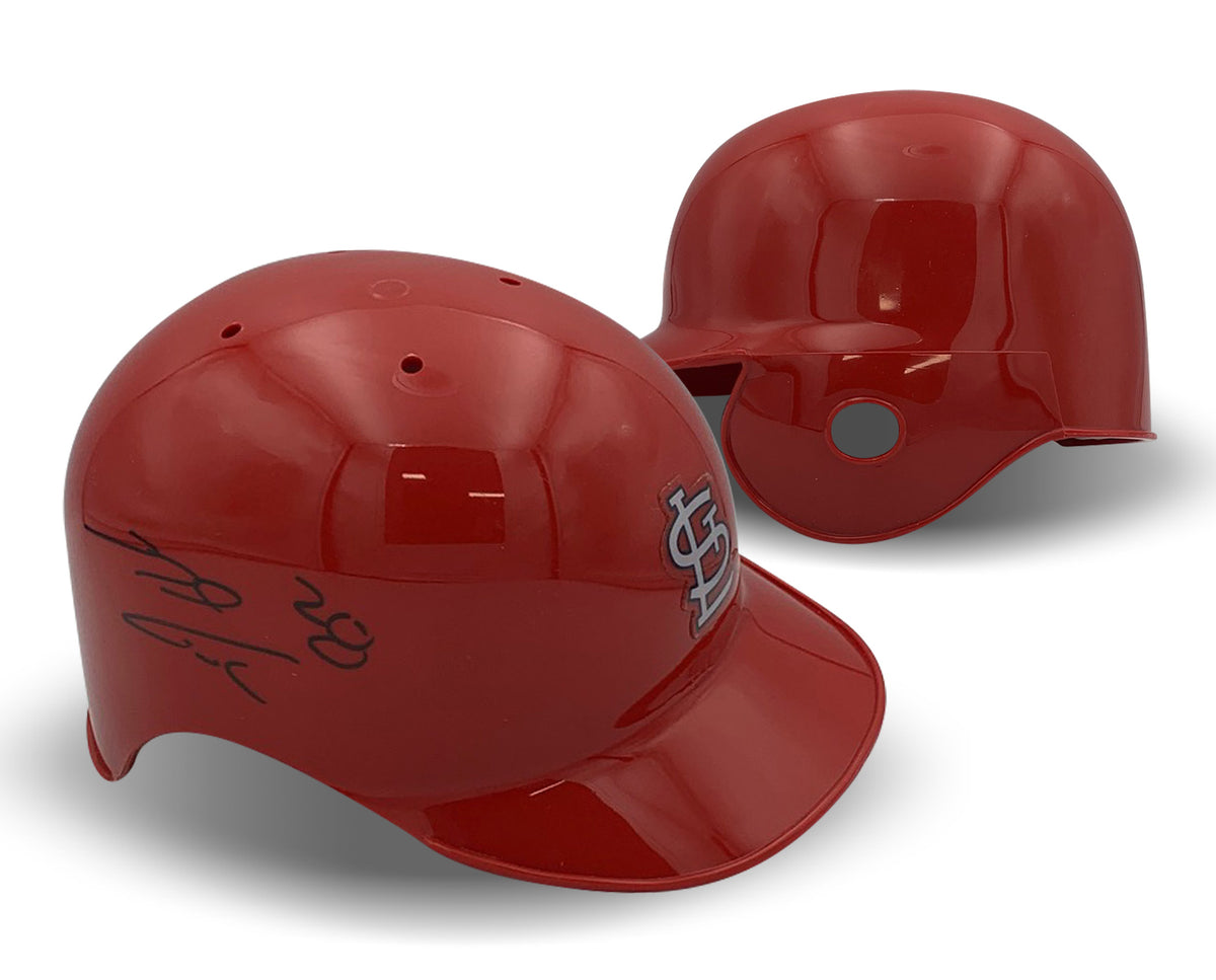 Nolan Arenado Autographed St Louis Cardinals Signed Baseball Batting Mini Helmet JSA COA-Powers Sports Memorabilia