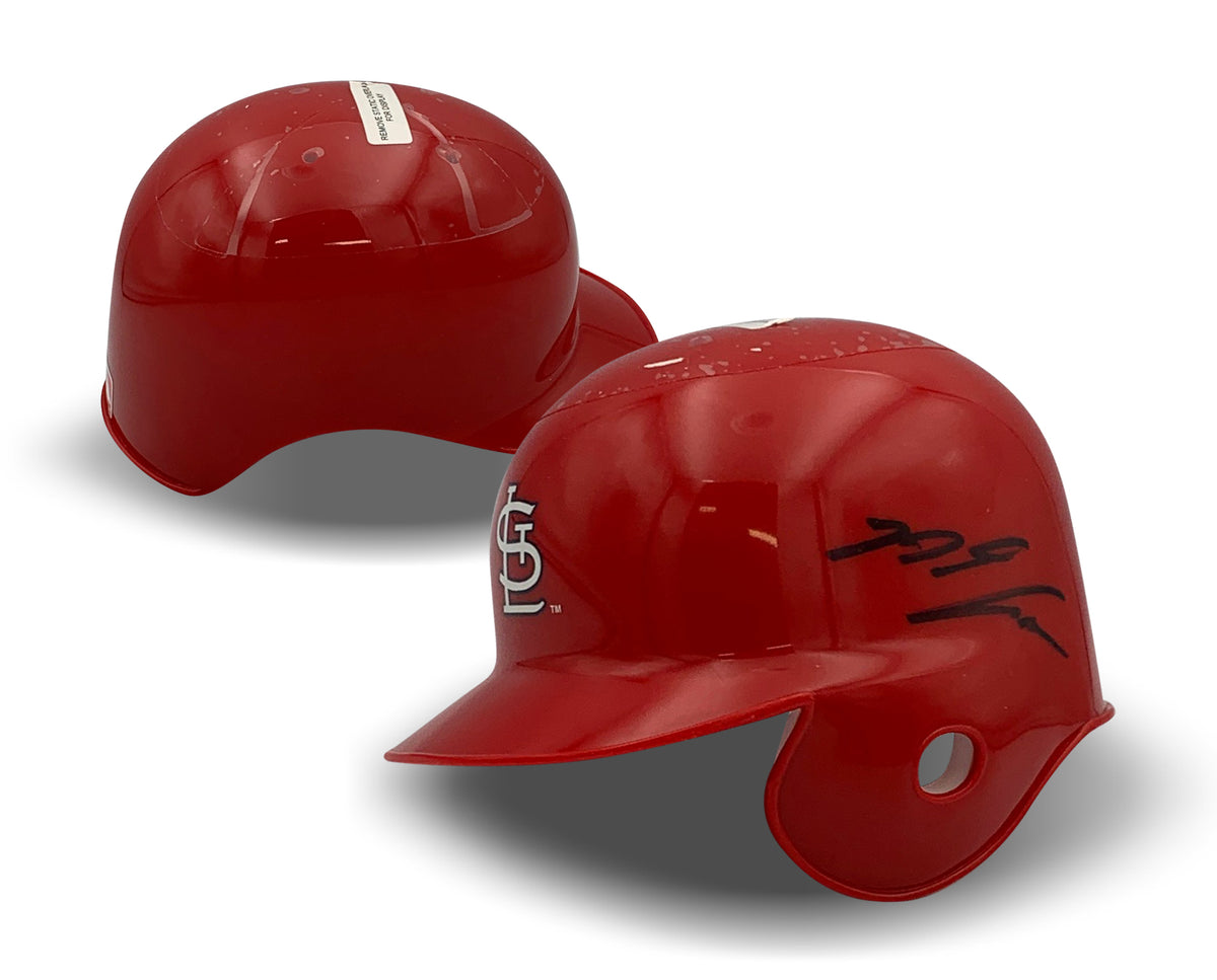 Nolan Arenado Autographed St Louis Cardinals Signed Baseball Batting Mini Helmet JSA COA 2-Powers Sports Memorabilia