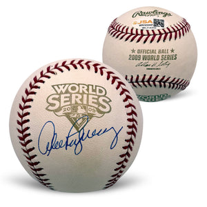 Alex Rodriguez New York Yankees Signed 2009 World Series Baseball JSA-Powers Sports Memorabilia