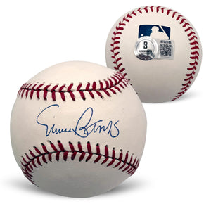 Ernie Banks Signed Chicago Cubs Baseball Beckett BT12085