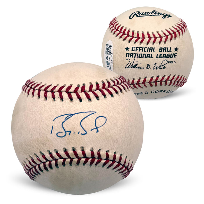 Barry Bonds San Francisco Giants Signed Baseball JSA CN60343