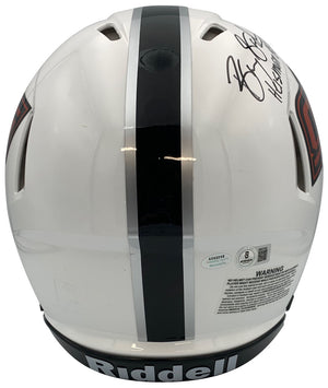 Barry Sanders Autographed Oklahoma State Cowboys Signed Full Size Authentic Football Helmet Heisman 88 Beckett COA-Powers Sports Memorabilia