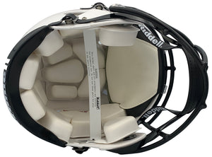 Barry Sanders Autographed Oklahoma State Cowboys Signed Full Size Authentic Football Helmet Heisman 88 Beckett COA-Powers Sports Memorabilia