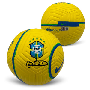 Bebeto Jose Roberto Gama de Oliveira Autographed Brazil National Soccer Team Signed Soccer Ball Beckett Authenticated COA-Powers Sports Memorabilia