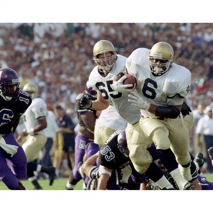 Jerome Bettis Rams Signed 8x10 Photo Autograph PSA/DNA