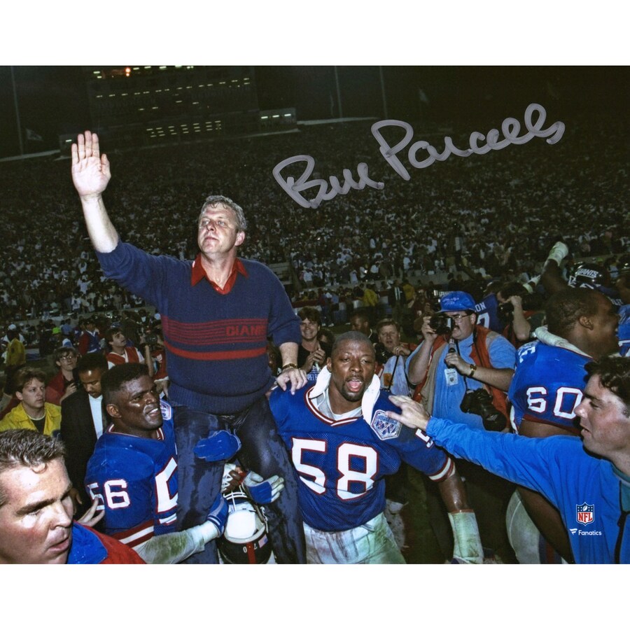 Bill Parcells Autograph Signing