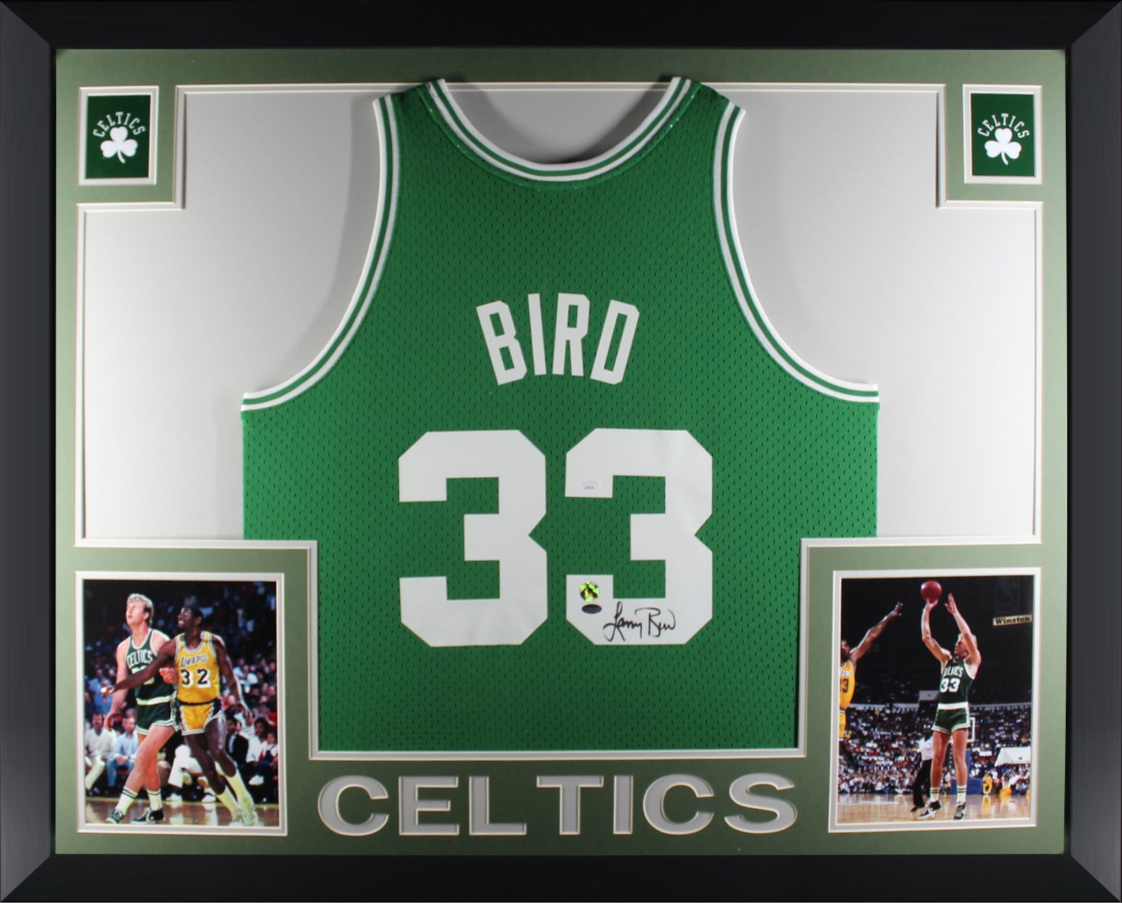 Larry Bird Boston Celtics Autographed White All-Star Authentic Mitchell and  Ness Jersey
