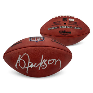 Bo Jackson Autographed NFL Authentic Game Signed Football Beckett COA-Powers Sports Memorabilia