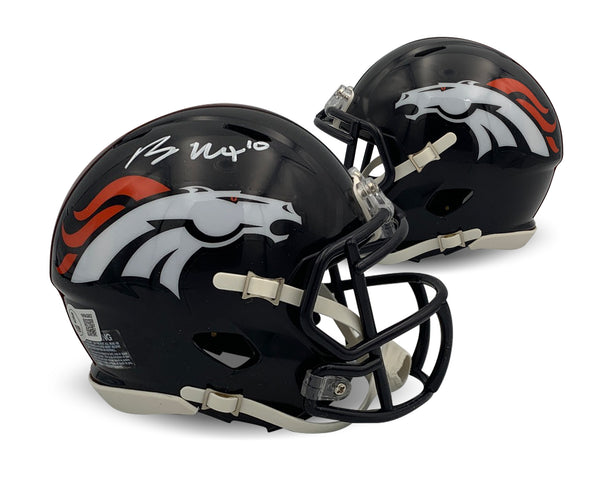 Denver Broncos Helmet Number Decal Set - Includes Mini & Full Size, For Display Or Collectibles