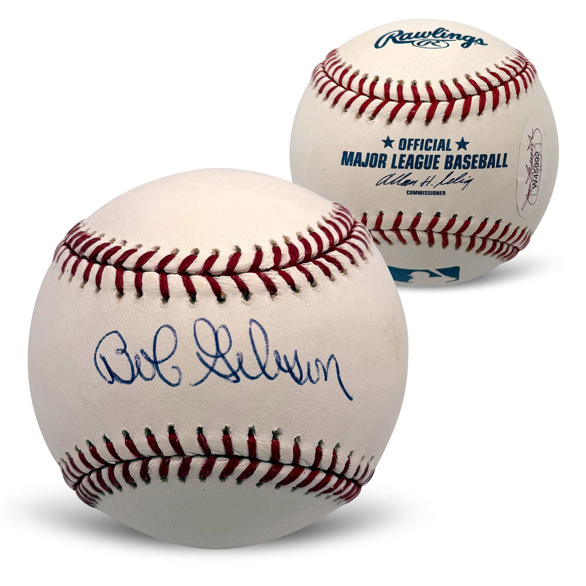 Bob Gibson Autographed St Louis Cardinals Baseball JSA W45992-Powers Sports Memorabilia