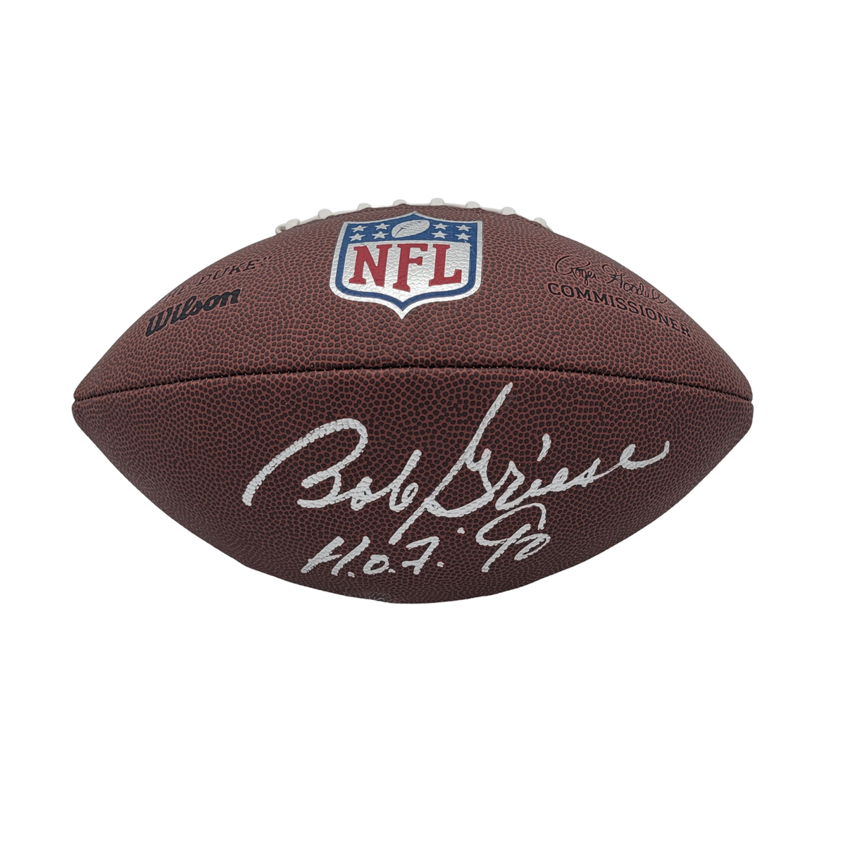 Bob Griese Signed Miami Dolphins Duke Replica Football | - Beckett-Powers Sports Memorabilia