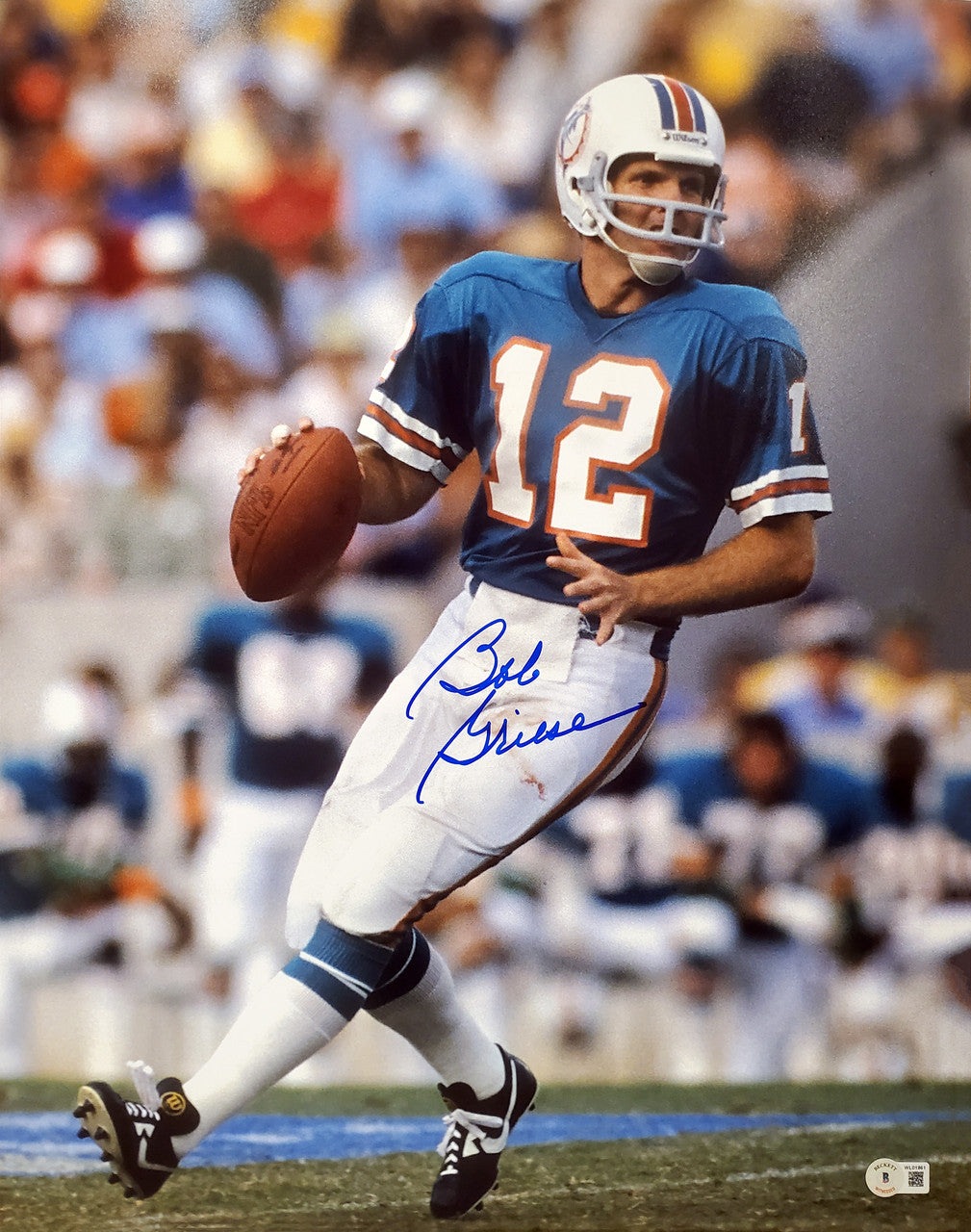 Bob Griese Autographed Sports Memorabilia Football Collectibles